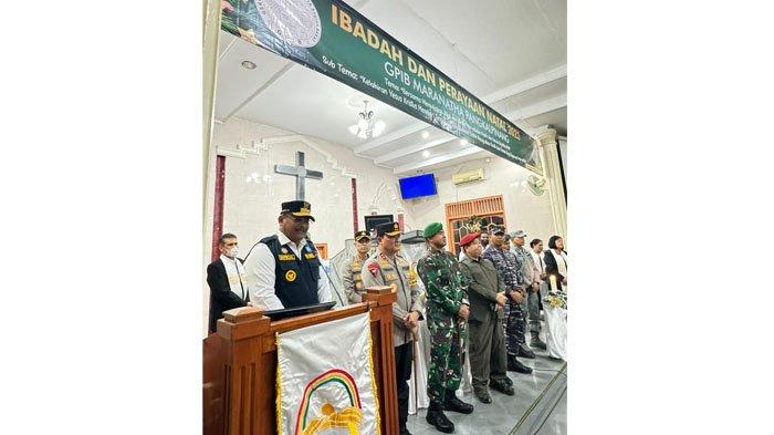 Pj Gubernur dan Forkopimda Babel Keliling Gereja Pastikan Perayaan Natal Berjalan Lancar dan Damai