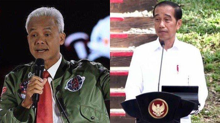 Kunjungi Jateng, Jokowi Diduga Sindir Kinerja Ganjar Pranowo Rival Gibran Anaknya di Pilpres 2024