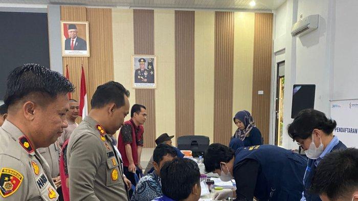 Siap Amankan Pendistribusian Logistik Pemilu, Kapolres Bangka Selatan Cek Kendaraan Dinas - 20240120-pemilu.jpg