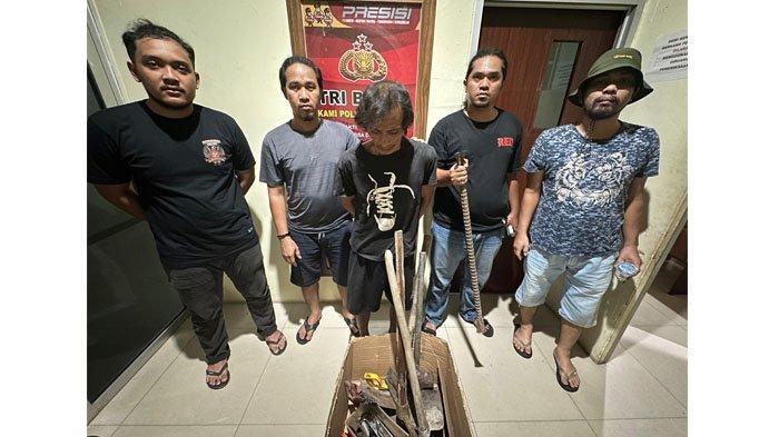 Nekat Gasak Rumah Warga, Buruh Harian ini Dibekuk Tim Buser Naga Polresta Pangkalpinang