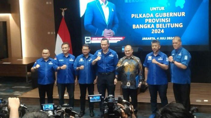 DPP Partai Demokrat Beri Rekomendasi Duet Erzaldi-Yuri di Pilgub Bangka Belitung 2024