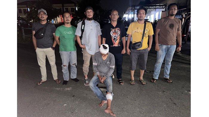 Luber, DPO Kasus Pencurian Rp1 Miliar di Rusong Lontong Pancur Pangkalpinang Diringkus Polisi - 20240728-Tersangka-Luber-Darmawan-beserta-barang-bukti1.jpg