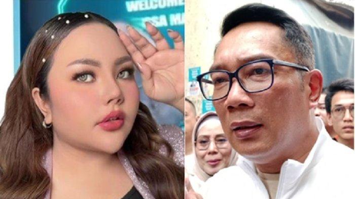 LISA MARIANA -- (kiri) Lisa Mariana / (kanan) Ridwan Kamil | Lisa Mariana digugat balik Ridwan Kamil, ia dituntut ganti rugi Rp 105 miliar. Muslim Jaya Butar-Butar, selaku Kuasa Hukum Ridwan Kamil, saat dihubungi mengatakan, materi gugatan balik (rekonvensi) kliennya kepada Lisa Mariana dicantumkan dalam dokumen jawaban atas gugatan dalam Perkara Nomor: 184/Pdt.G/2025/PN.Bdg.