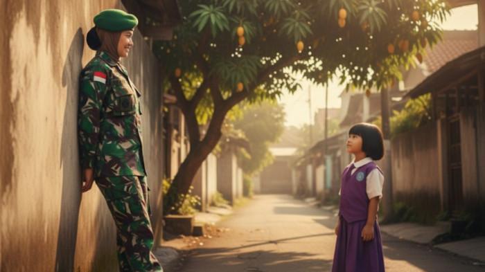 CARA -- 10 Prompt Gemini AI Foto Bertemu Masa Kecil Berhadapan