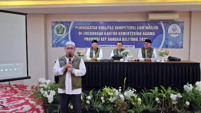 Kakanwil Kemenag Babel Gandeng Ahli dari Masjid Raya Bintaro Jaya