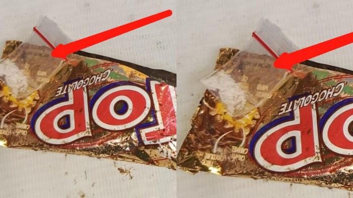 Jajanan Anak SD Diselundupi Sabu-Sabu Berkemasan Cokelat TOP
