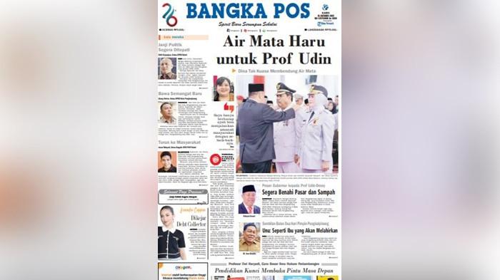 Prof Dwi Haryadi Dikukuhkan sebagai Guru Besar UBB: Pendidikan Kunci Membuka Pintu Masa Depan