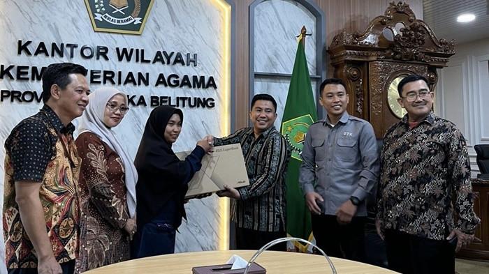 Guru MTsS Plus Bahrul Ulum Raih Penghargaan Kemenag RI
