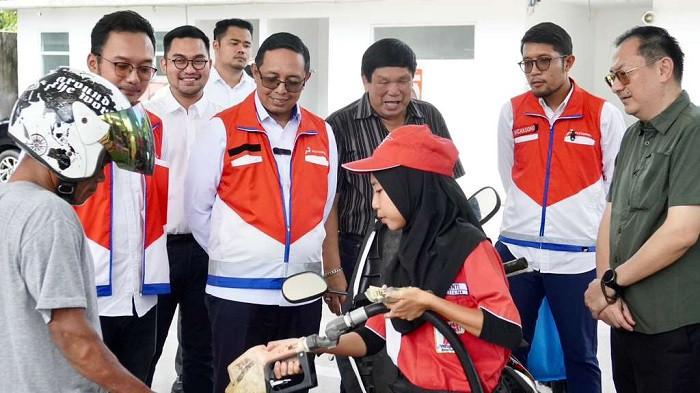 Dewan Komisaris Pertamina Tinjau SPBU di Belitung, Pastikan Penyaluran BBM Subsidi Tepat Sasaran