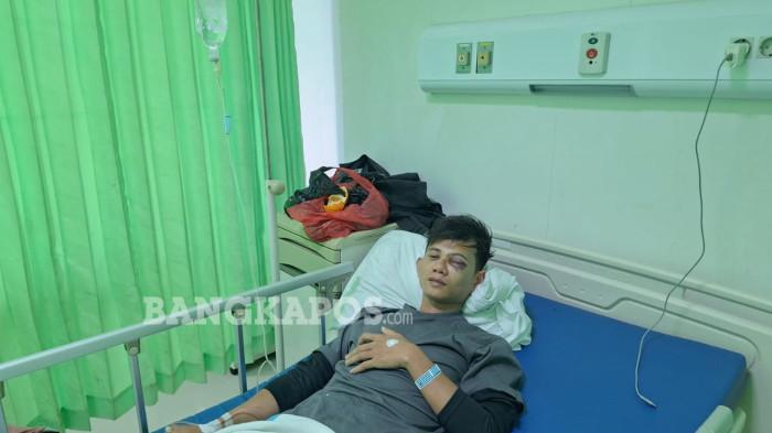 Pedagang di Alun-Alun Pangkalpinang Ungkap Kelakuan Tukang Parkir Liar yang Memukulnya