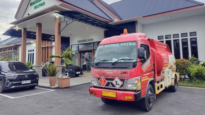 Truk Tangki Pertalite Subsidi Diduga Suplai ke Penambang Ilegal Diamankan Satgas PKH dan Halilintar