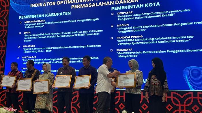 BRIN Anugerahi Pangkalpinang Penghargaan BRIDA/BAPPERIDA Optimal 2025 Berkat Inovasi Kelola Sampah