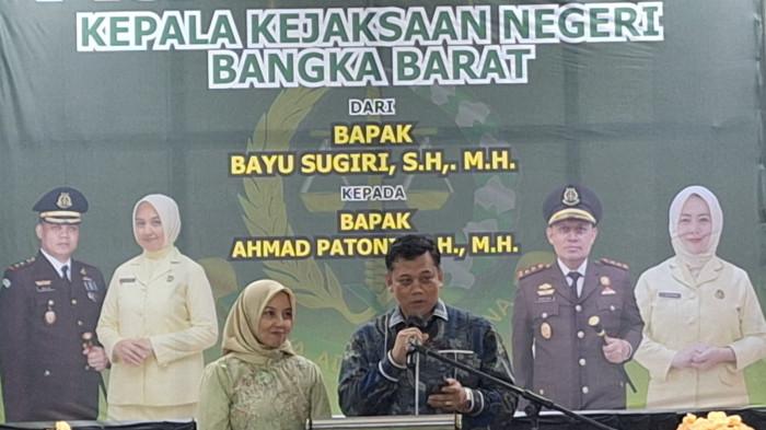 Pindah Tugas ke Kejati Sulawesi Tenggara, Bayu Banyak Kenangan selama Tugas di Kejari Bangka Barat