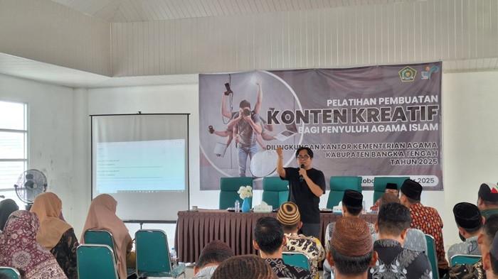 Kemenag Bangka Tengah Gelar Pelatihan Konten Kreatif bagi Penyuluh Agama Islam