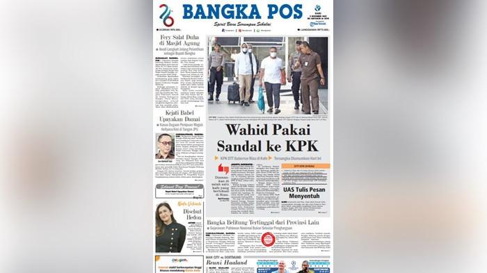 Gubernur Riau Terjaring OTT di Kafe, Wahid Datang ke KPK Pakai Sandal