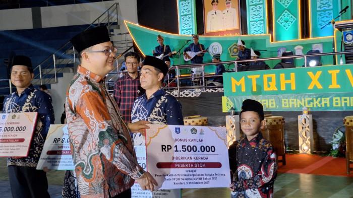 Bupati Barat Target Masuk Tiga Besar di MTQH Ke-14 Tingkat Provinsi Babel