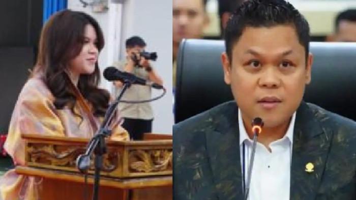 YASIKA AULIA -- (kiri) Potret Pembina Yayasan Yasika Group, Yasika Aulia Ramadhani (14/11/2025). Anak Yasir Machmud punya 41 SPPG di SulSel / (kanan) Wakil Ketua DPRD Sulsel Yasir Machmud saat pimpin rapat paripurna di DPRD Sulsel, beberapa waktu lalu.