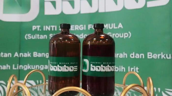 SEDANG DISOROT - Produk Bobibos, bahan bakar jerami padi yang ditemukan Muhammad Ikhlas Thamrin dan timnya.