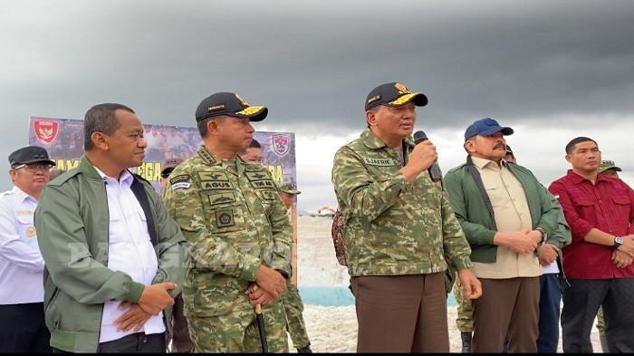 Menhan Tegaskan Negara Tak Boleh Kalah dari Tambang Ilegal di Babel