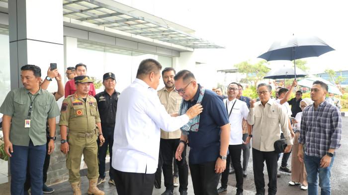 Gubernur Hidayat Arsani Sambut Wamen Investasi, Bahas Hilirisasi Timah untuk Dorong Ekonomi