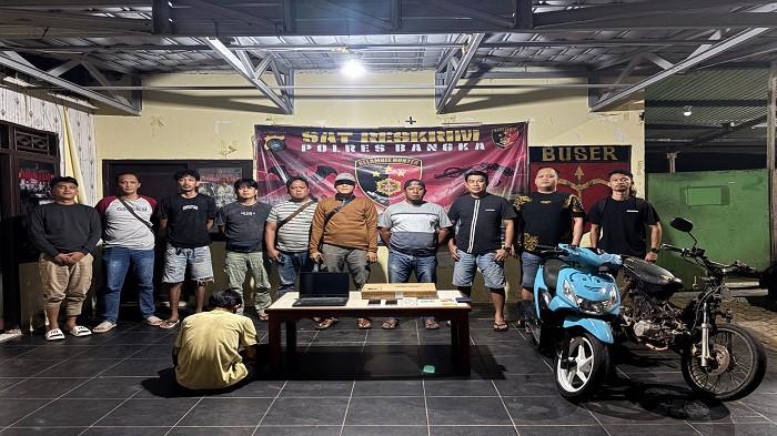 Residivis Pencurian Ditangkap, Beraksi di Sejumlah TKP di Bangka