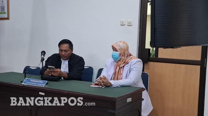 Sidang tuntutan Dokter Ratna Setia Asih di Pengadilan Negeri Kota Pangkalpinang, Kamis (4/6/2026).