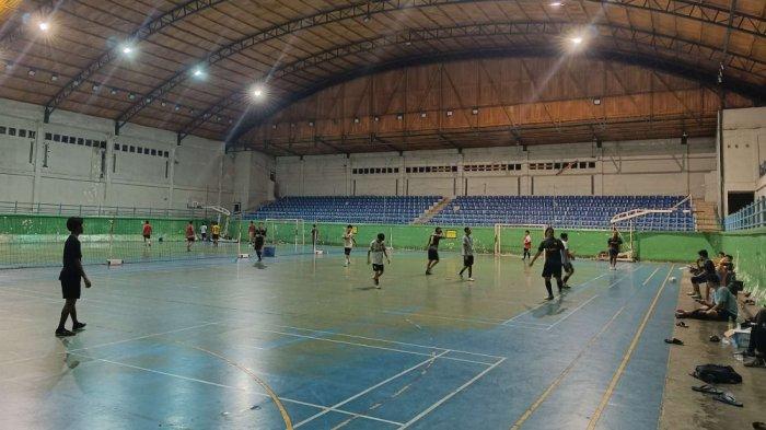 Mengintip GOR Depati Bahrain yang Jadi Langganan Anak Muda Pangkalpinang Berolahraga Futsal