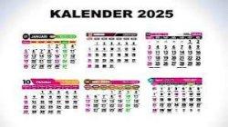 Daftar Tanggal Merah dan Cuti Bersama di Kalender 2025, Tahun Baru Imlek dan Puasa Ramadhan