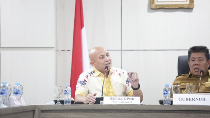 Ketua DPRD BABEL Didit Srigusjaya
