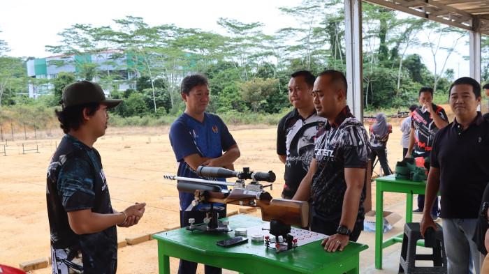 Perbakin Gelar Latihan Bersama Jelang Porprov 2026, Kapolres Jajal Senjata Chamber Naga Runting