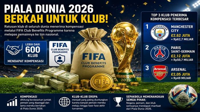 Spanyol Juara, Manchester City Ikut Menang, Dapat Kompensasi FIFA Rp62,7 Miliar
