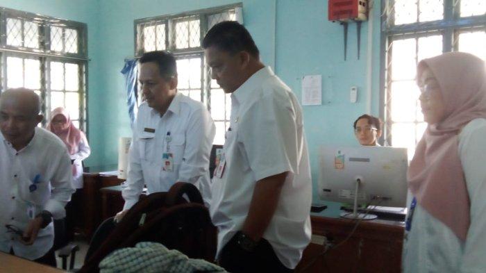 Pasca Libur dan Cuti Bersama Idul Fitri, Sekda Bangka Pimpin Sidak Kehadiran Pegawai