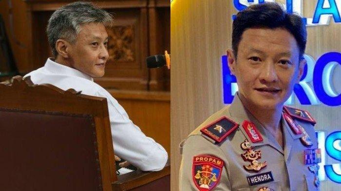 BRIGJEN HENDRA KURNIAWAN -- Hendra Kurniawan saat mengikuti persidangan kasus obstruction of justice kasus dugaan pembunuhan berencana Brigadir Nofriansyah Yosua Hutabarat alias Brigadir J. Hendra Kurniawan tak dipecat dari Polri.