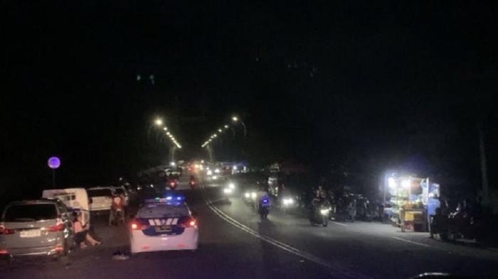 Polsek Merawang Patroli Balap Liar dan Geng Motor di Jalan Lintas Timur