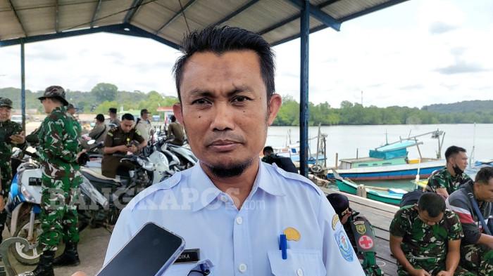 Kepala Dinas Pertanian, Pangan dan Perikanan Kabupaten Bangka Selatan, Risvandika.
