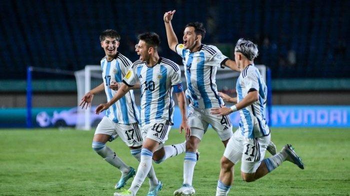 Misi Balas Dendam Timnas Argentina, Singgirkan Brasil dari Perempat Final Piala Dunia U17