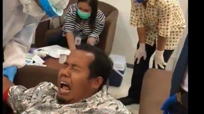 Viral Pria Takut Disuntik, Teriak-teriak Sampai Dipegangi Satpam, Ini Cara Atasi Fobia Jarum Suntik