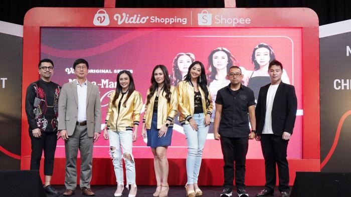 Vidio Luncurkan Vidio Shopping Bersama Shopee, Bikin Pengalaman Hiburan dan Belanja Makin Menyatu