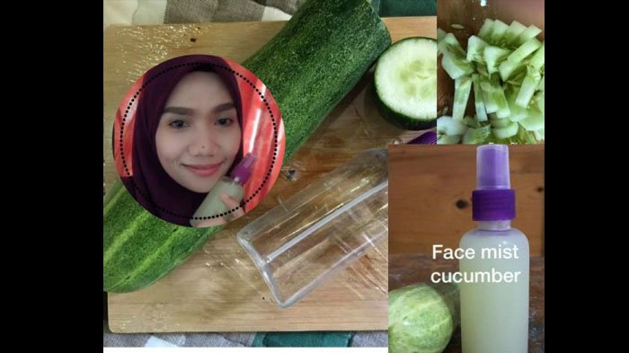 Begini Cara Membuat 'Face Mist' Timun untuk Kecantikan Wajah