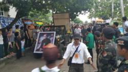GP Ansor Babel Hadiri Upacara Pemakaman Uskup