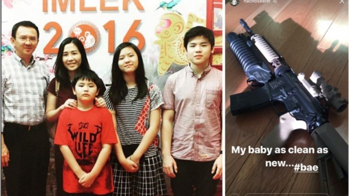Putra Sulung Ahok Posting Senjata Air Soft, Ternyata Ia Pandai Menembak