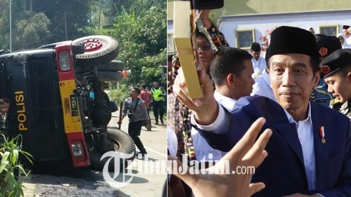 Fakta-fakta Terbaru Truk Brimob yang Jaga Jokowi Terguling, Satu Orang Tewas dan Penyebabnya