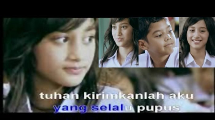 Cewek Imut Ini Dulu Jadi Model Video Klip Munajat Cinta Bareng Al, El, Dul