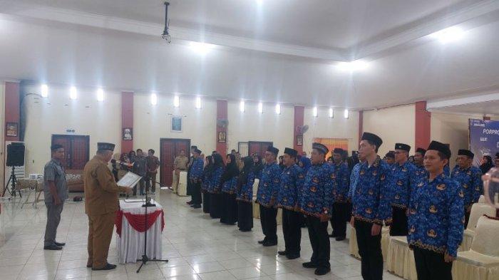 Sukirman Lantik 66 Kepala Sekolah TK,SD dan SMP, Minta Cegah Terjadi Kekerasan Terhadap Anak