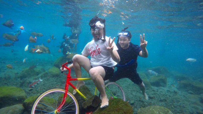 Pendukung Rustam Effendi Foto di Bawah Air