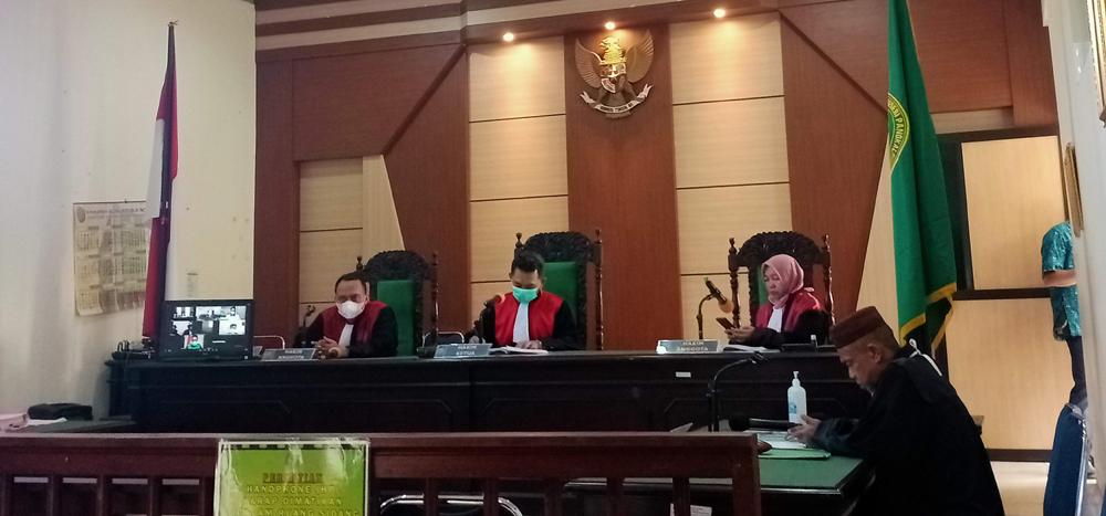 Gegara Sakau, Pasutri Ini Harus Duduk di Kursi Pesakitan Pengadilan Pangkalpinang