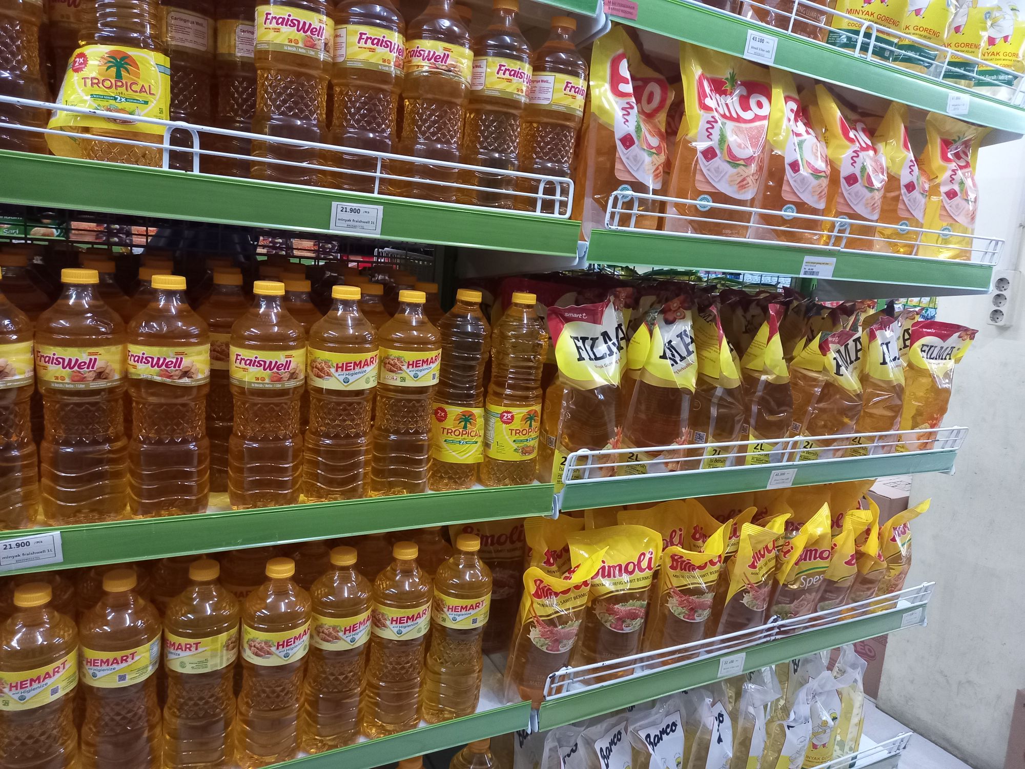 Ekspor CPO Kembali Dibuka, Tak Mempergaruhi Harga Minyak Goreng di Pangkalpinang, Stok Iduladha Aman