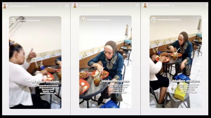 20220522-Postingan-artis-Angelina-Sondakh-saat-makan-di-warung-sederhana.jpg