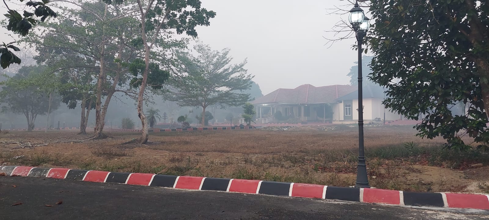10 Hektare Lahan Perkantoran Pemkab Bangka Selatan Kembali Ludes Terbakar