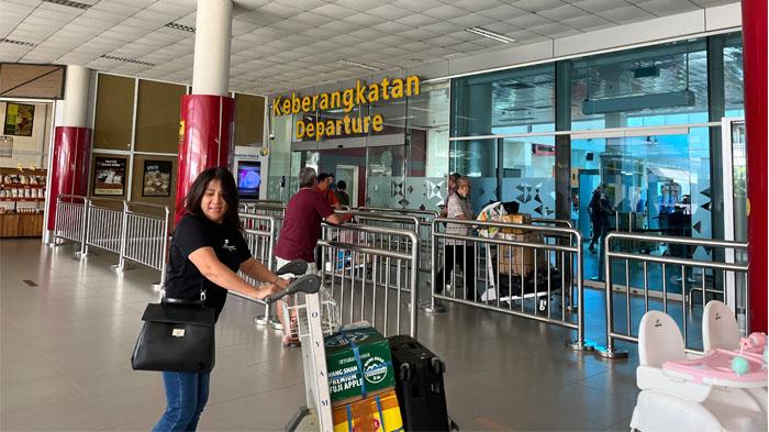 Penumpang di Bandara Depati Amir Pangkalpinang Diprediksi Akan Meningkat Hingga H+5 Lebaran